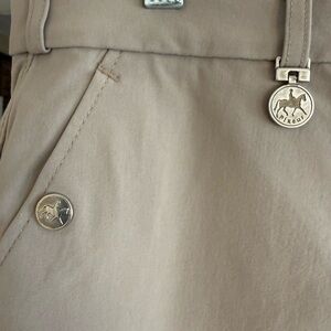 Pikeur Beige Equestrian breeches Full seat ladies 32 R very comfy